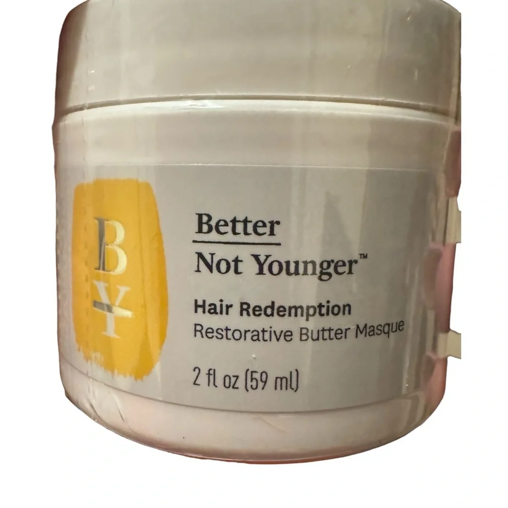 Better Not Younger Hair Redemption Restorative Butter Masque Mask 2Oz Sealed New
